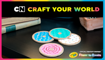 Craft Your World | How to Make Your Own Donut Coaster
